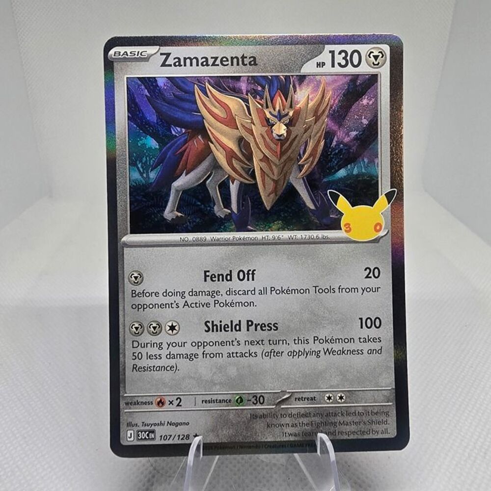 Zamazenta 107 Pokemon 30th Celebration